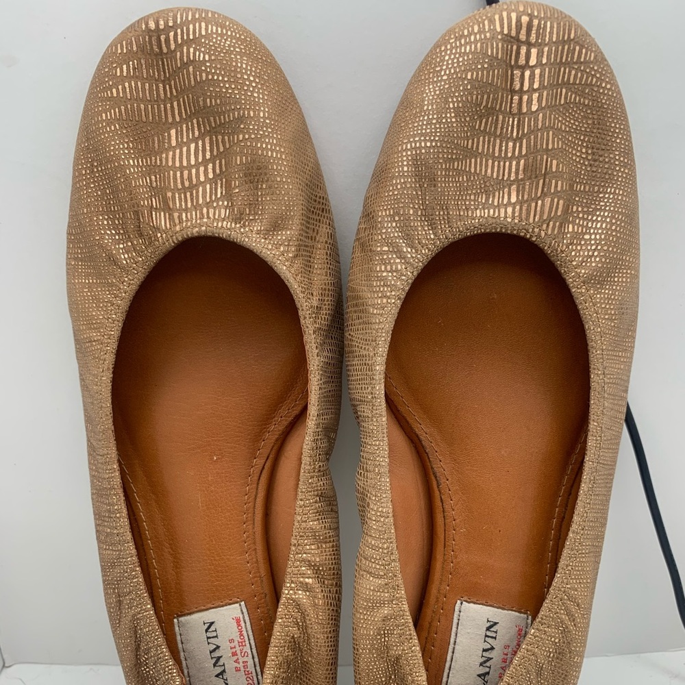 Lanvin ballerina flats - used